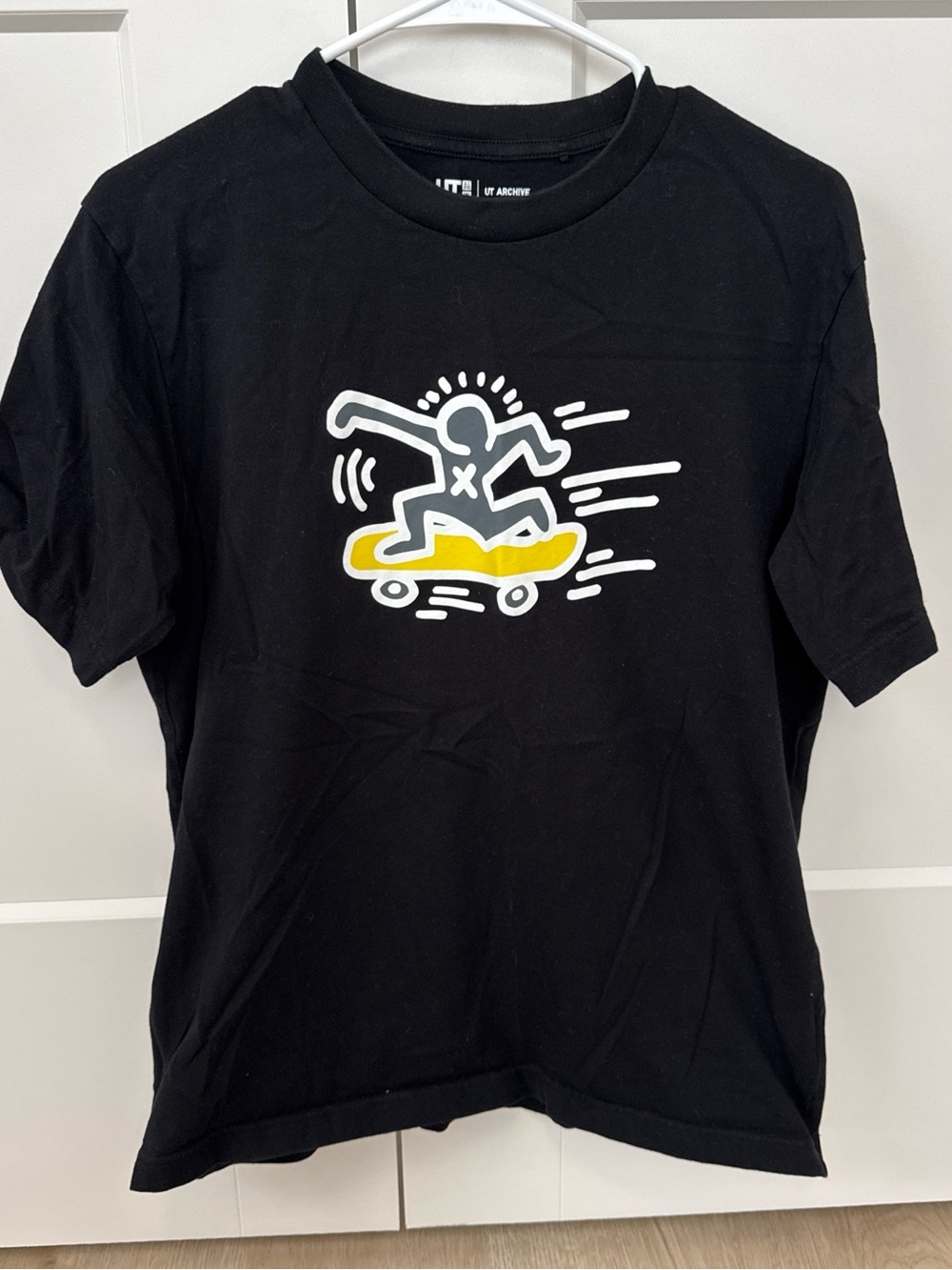 Uniqlo UT Archive Black Keith Haring Tee